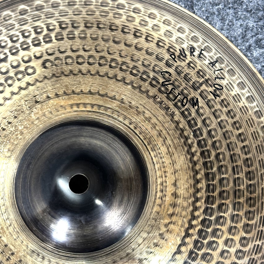 Used Meinl Pure Alloy Custom Splash Cymbal 12" - Fair - Drum Center Of Portsmouth