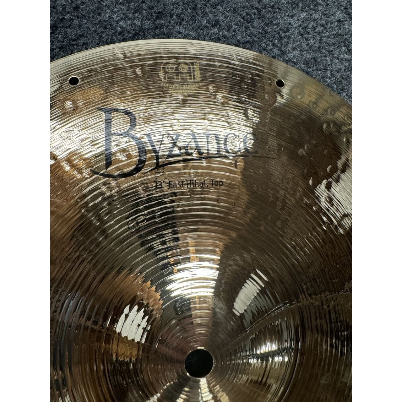 Used Meinl Byzance Fast Hi Hat Cymbals Brilliant 13" - Excellent - Drum Center Of Portsmouth