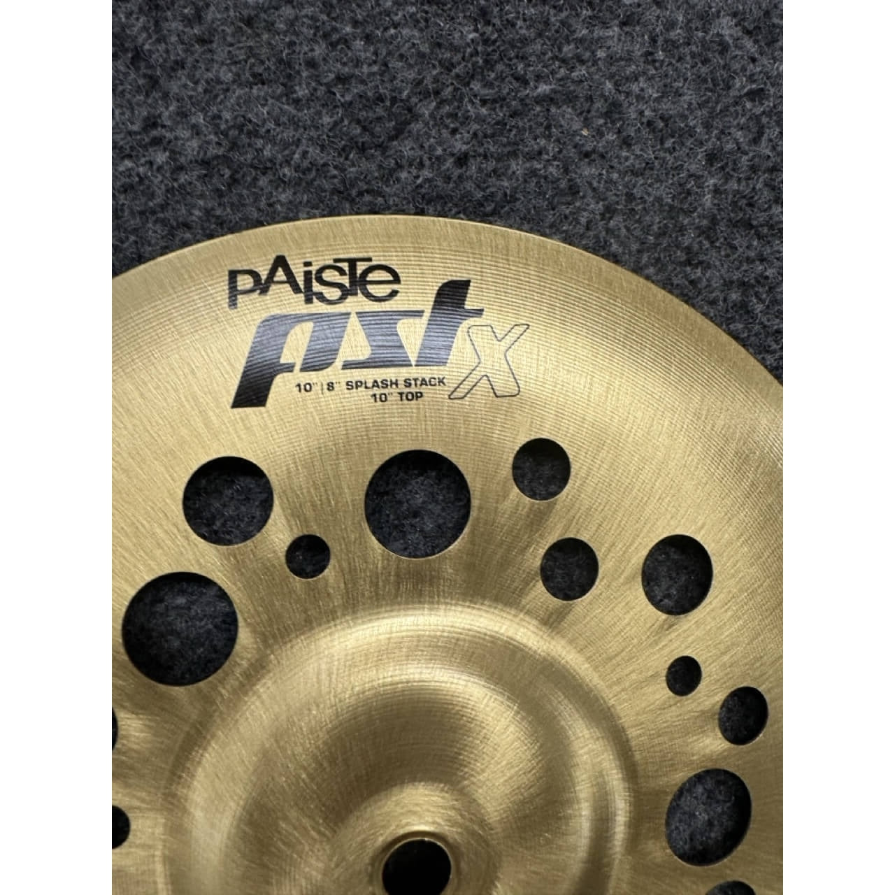 Used Paiste PST X Splash Stack Cymbal Top 10" - Excellent - Drum Center Of Portsmouth