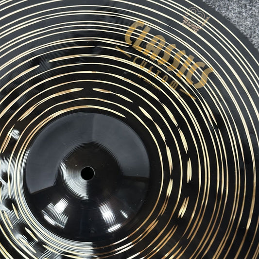 Used Meinl Classics Custom Dark Crash Cymbal 18" - Excellent - Drum Center Of Portsmouth