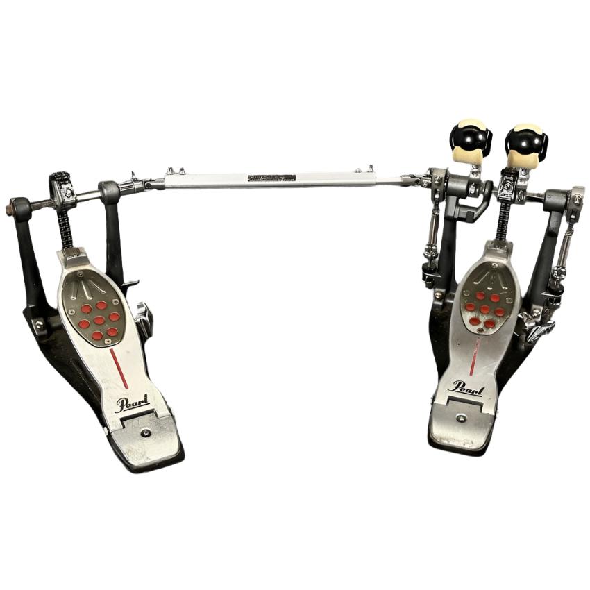 Used Pearl Eliminator Redline Double Bass Drum Pedal Chain Drive - Good - Drum Center Of Portsmouth