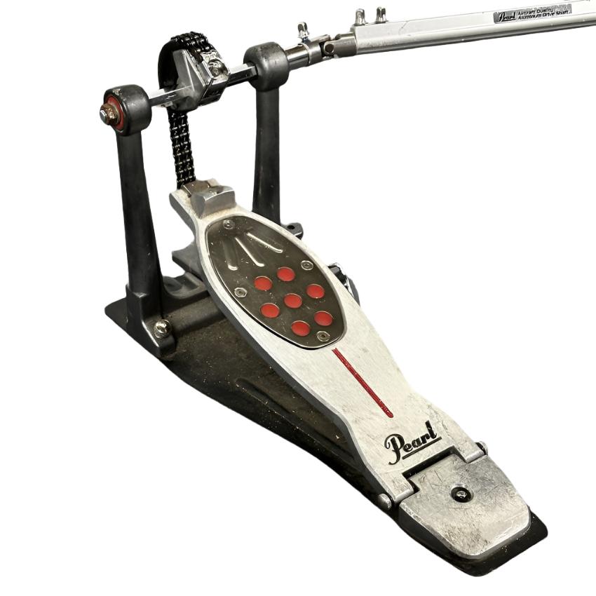 Used Pearl Eliminator Redline Double Bass Drum Pedal Chain Drive - Good - Drum Center Of Portsmouth
