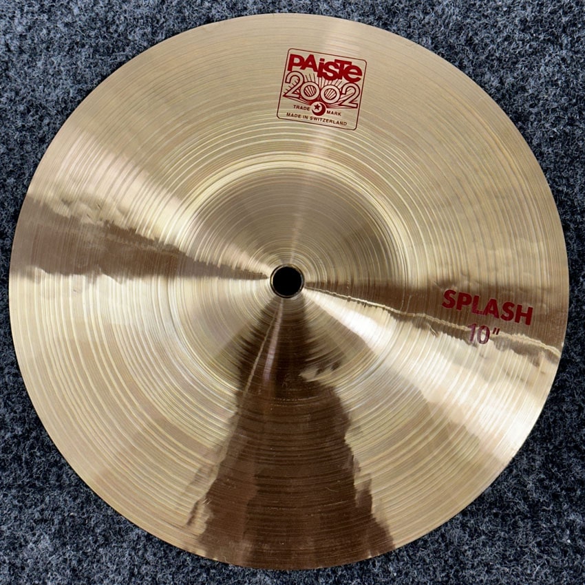 Used Paiste 2002 Splash Cymbal 10" - Good - Drum Center Of Portsmouth