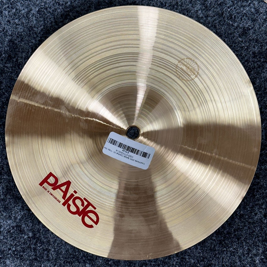 Used Paiste 2002 Splash Cymbal 10" - Good - Drum Center Of Portsmouth