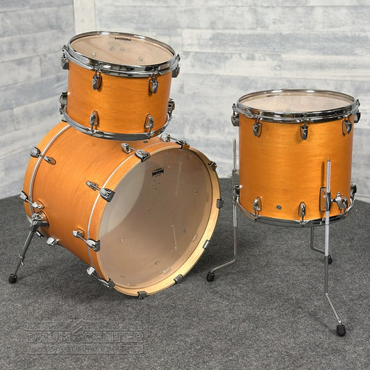 Yamaha Tour Custom Maple 3pc Drum Set 20/12/14 Caramel Satin - Drum Center Of Portsmouth