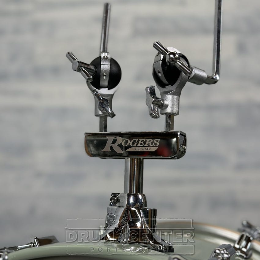 Rogers PowerTone 4pc Drum Set w/20BD Sage Green - Drum Center Of Portsmouth