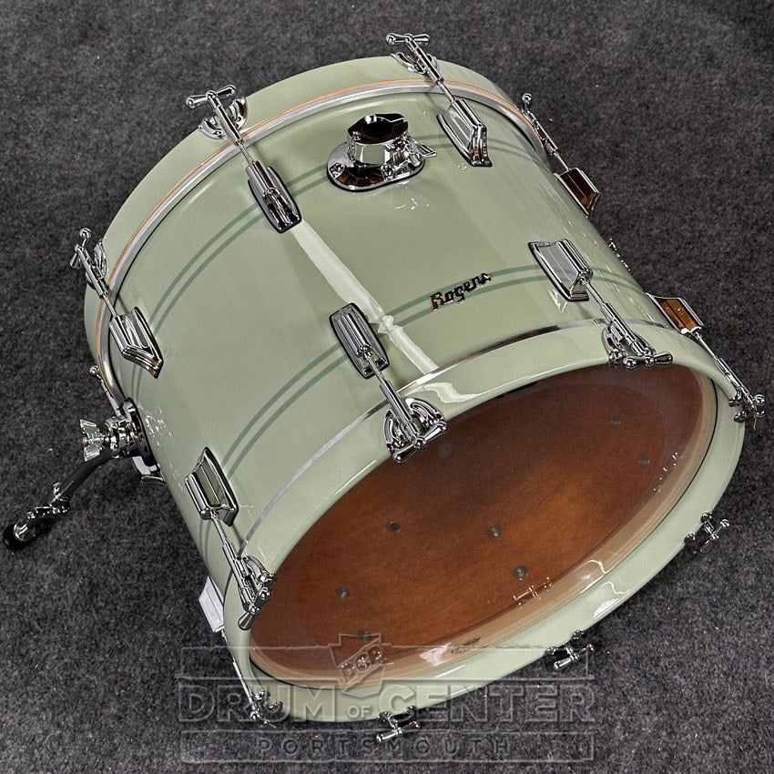 Rogers PowerTone 4pc Drum Set w/20BD Sage Green - Drum Center Of Portsmouth