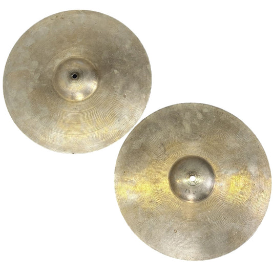 Used Vintage Ludwig Hi Hats 15" Made by Paiste - Good - Drum Center Of Portsmouth