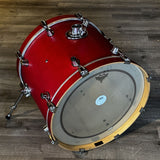 Used Pacific FS Series 4pc Drum Set Red Stain - Very Good - Drum Center Of Portsmouth