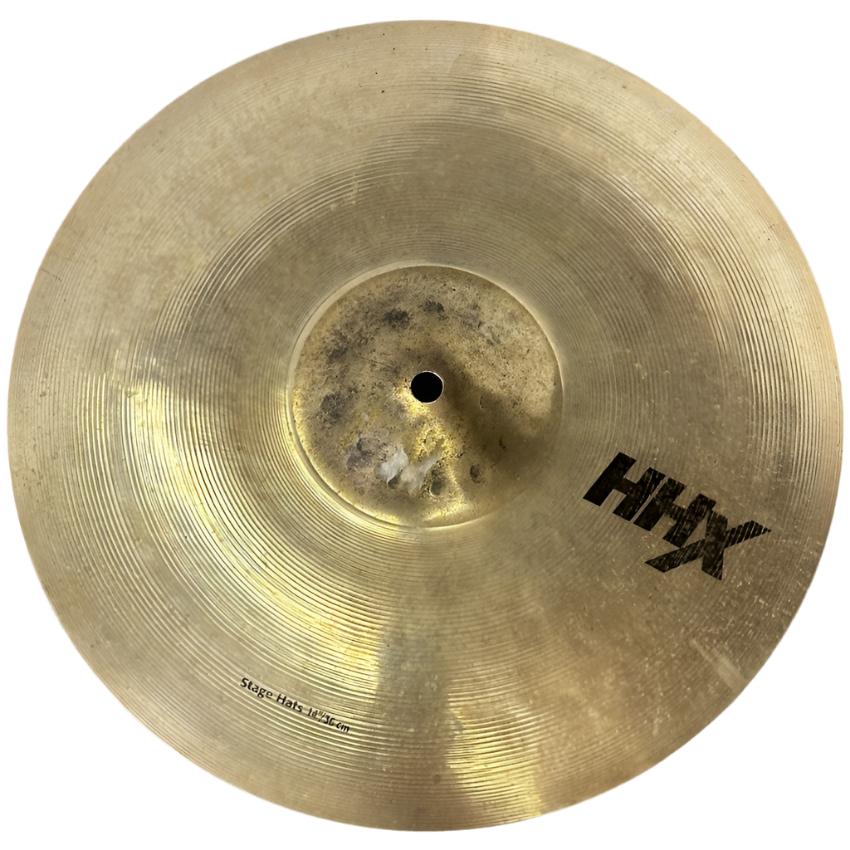 Used Sabian HHX Stage Hi Hat Cymbals 14" - Very Good - Drum Center Of Portsmouth
