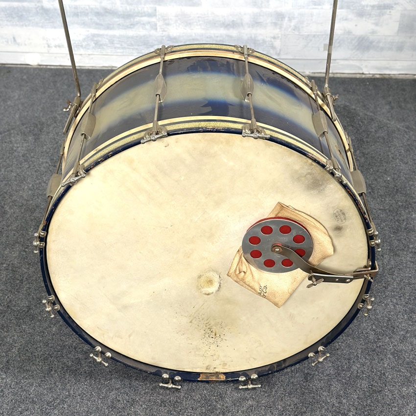 Used Vintage Slingerland Radio King 4pc Drum Set Blue Duco - Good - Drum Center Of Portsmouth