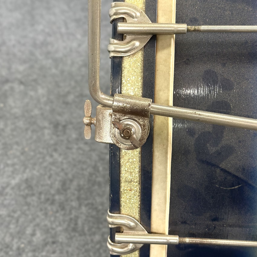 Used Vintage Slingerland Radio King 4pc Drum Set Blue Duco - Good - Drum Center Of Portsmouth