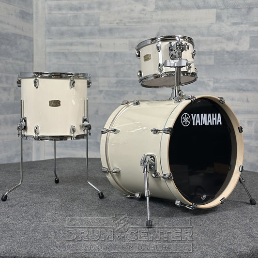 Yamaha Stage Custom Birch 3pc Drum Set 20/12/14 Classic White - Drum Center Of Portsmouth