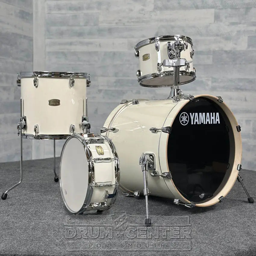 Yamaha Stage Custom Birch 4pc Drum Set 20/12/14/14 Classic White - Drum Center Of Portsmouth