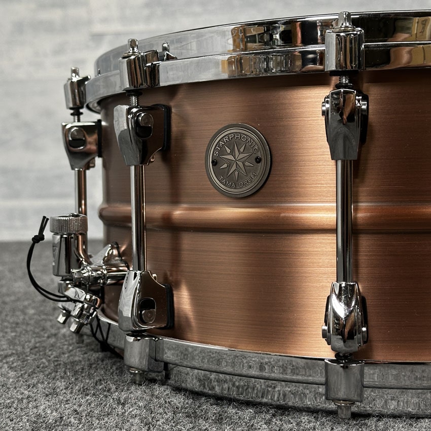 Used Tama Starphonic Copper Snare Drum 14x7 - Mint - Drum Center Of Portsmouth
