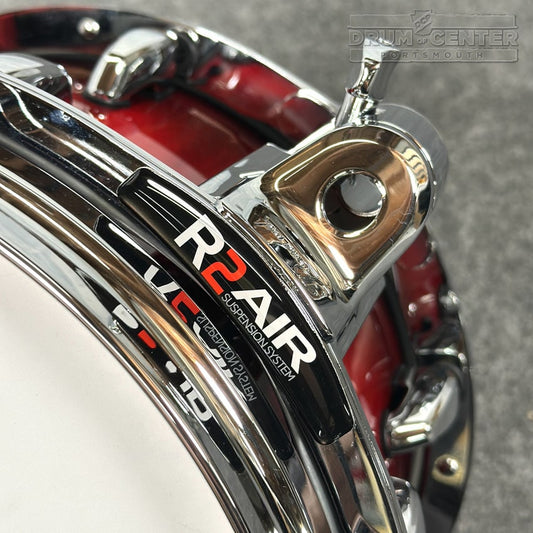 Pearl Masters Maple/Gum 4pc Drum Set Saman Cardinal Burst - Drum Center Of Portsmouth