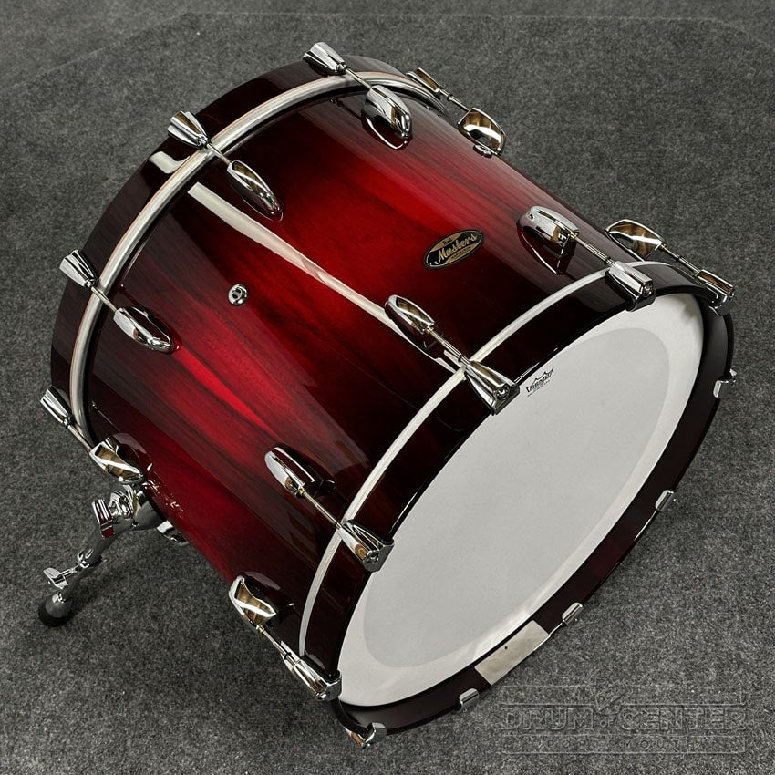 Pearl Masters Maple/Gum 4pc Drum Set Saman Cardinal Burst - Drum Center Of Portsmouth
