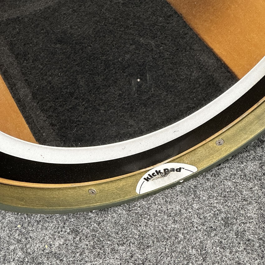 Used Premier Signia Maple 5pc Drum Set Sapphire Blue - Very Good - Drum Center Of Portsmouth