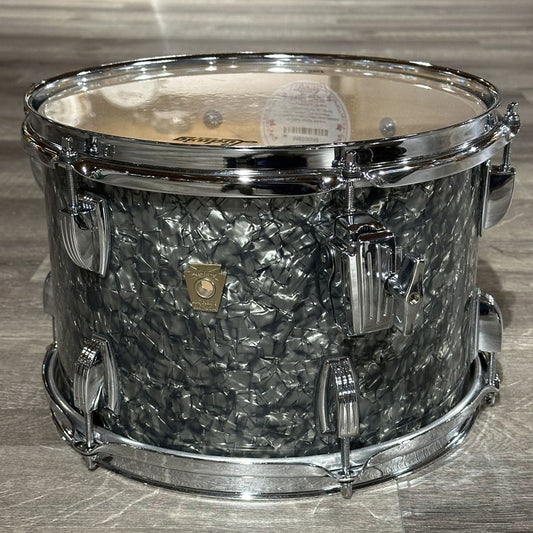 Used Ludwig Classic Maple 3pc Downbeat Drum Set Black Pearl - Very Good - Drum Center Of Portsmouth