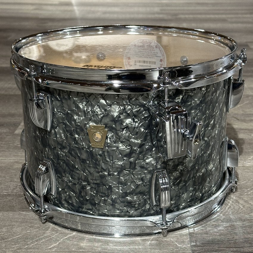 Used Ludwig Classic Maple 3pc Downbeat Drum Set Black Pearl - Very Good - Drum Center Of Portsmouth