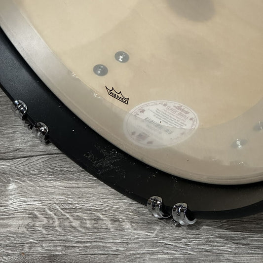 Used Ludwig Classic Maple 3pc Downbeat Drum Set Black Pearl - Very Good - Drum Center Of Portsmouth