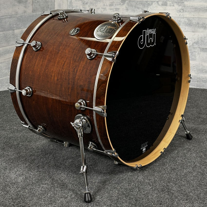 DW Performance Bass Drum 24x18 Walnut Lacquer - DCP Exclusive! - Drum Center Of Portsmouth