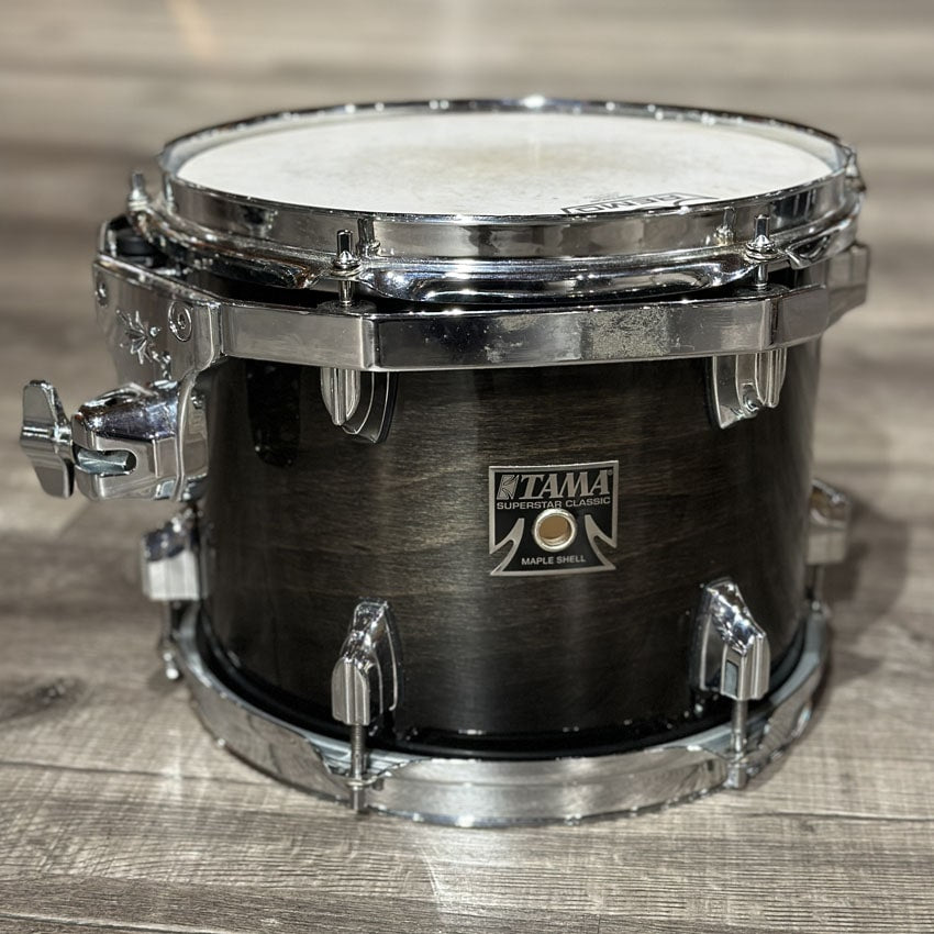Used Tama Superstar Classic 6pc Drum Set Transparent Black Burst - Very Good - Drum Center Of Portsmouth