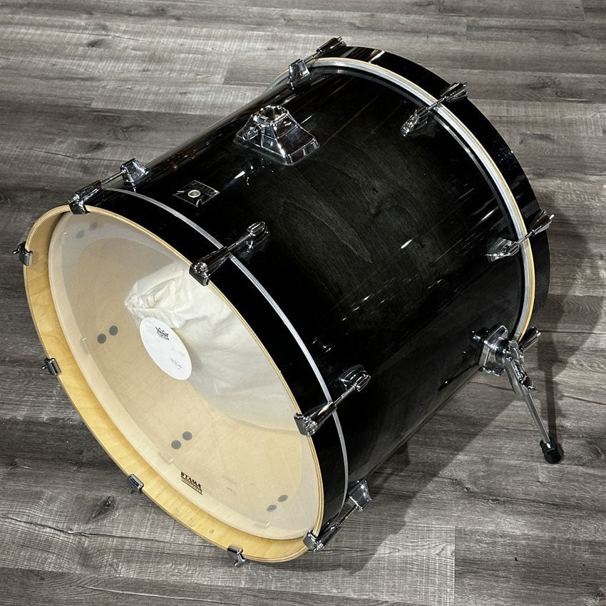 Used Tama Superstar Classic 6pc Drum Set Transparent Black Burst - Very Good - Drum Center Of Portsmouth