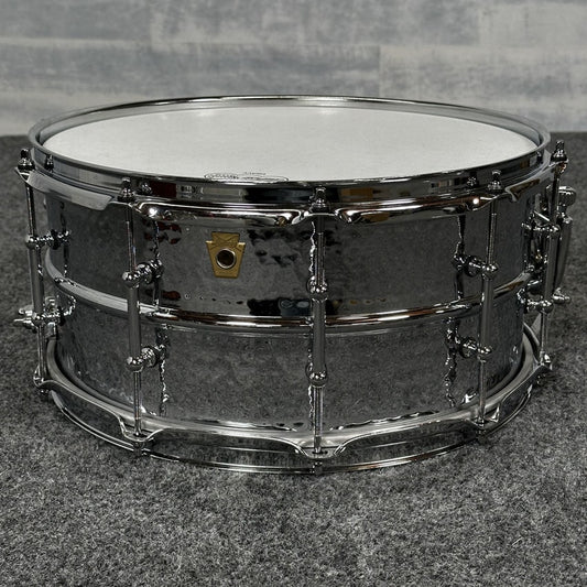 Used Ludwig Supraphonic Hammered Snare Drum 14x6.5 w/Tube Lugs - Drum Center Of Portsmouth