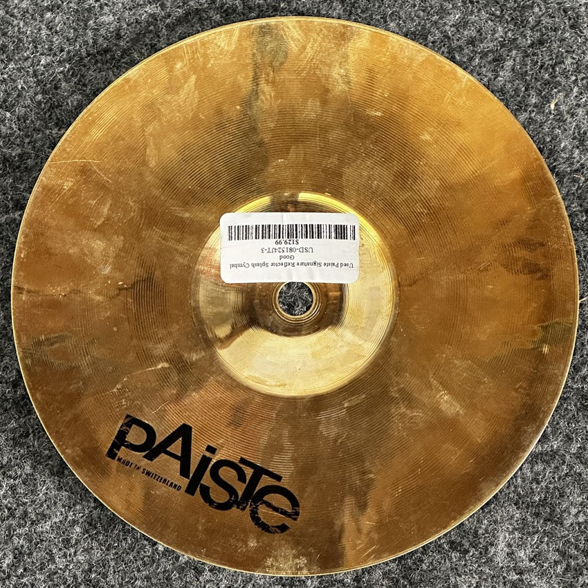 Used Paiste Signature Reflector Splash Cymbal 8" - Good - Drum Center Of Portsmouth