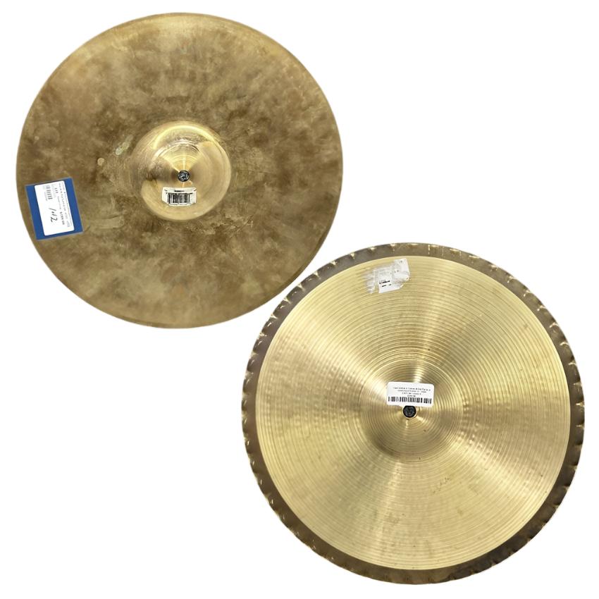 Used Zildjian A Custom Hi Hat Top w/A Mastersound Bottom 14" - Good - Drum Center Of Portsmouth