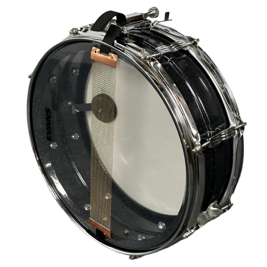 Used Ludwig Acrolite Snare Drum 14x5 Black Galaxy - Good - Drum Center Of Portsmouth
