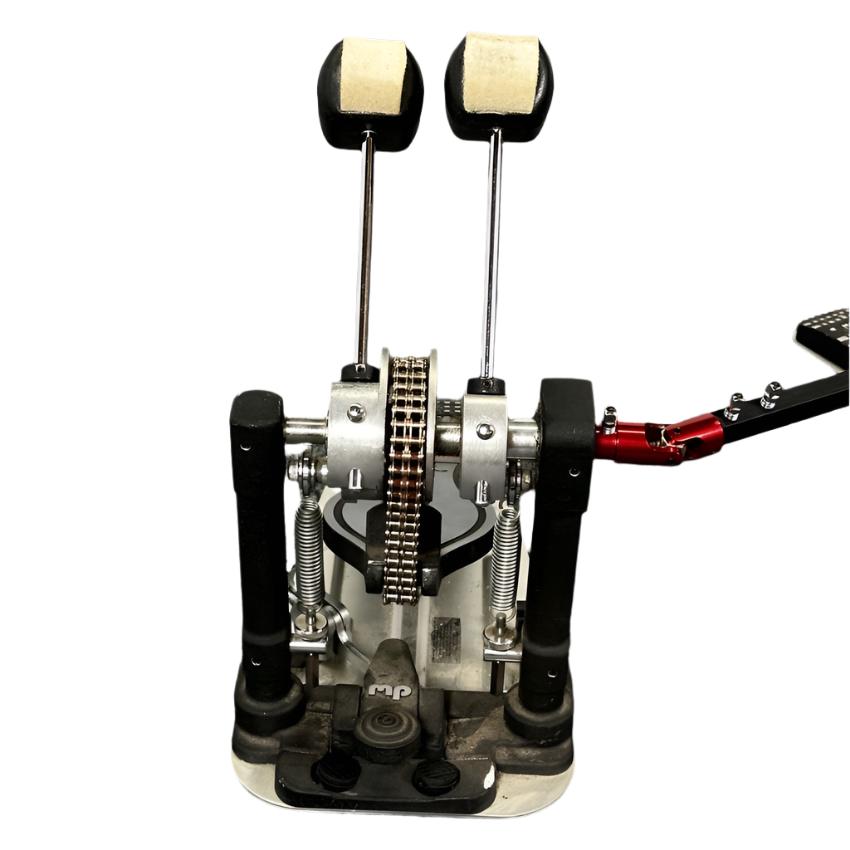 Used DW DWCP9002 9000 Series Double Bass Drum Pedal w/Bag - Good - Drum Center Of Portsmouth
