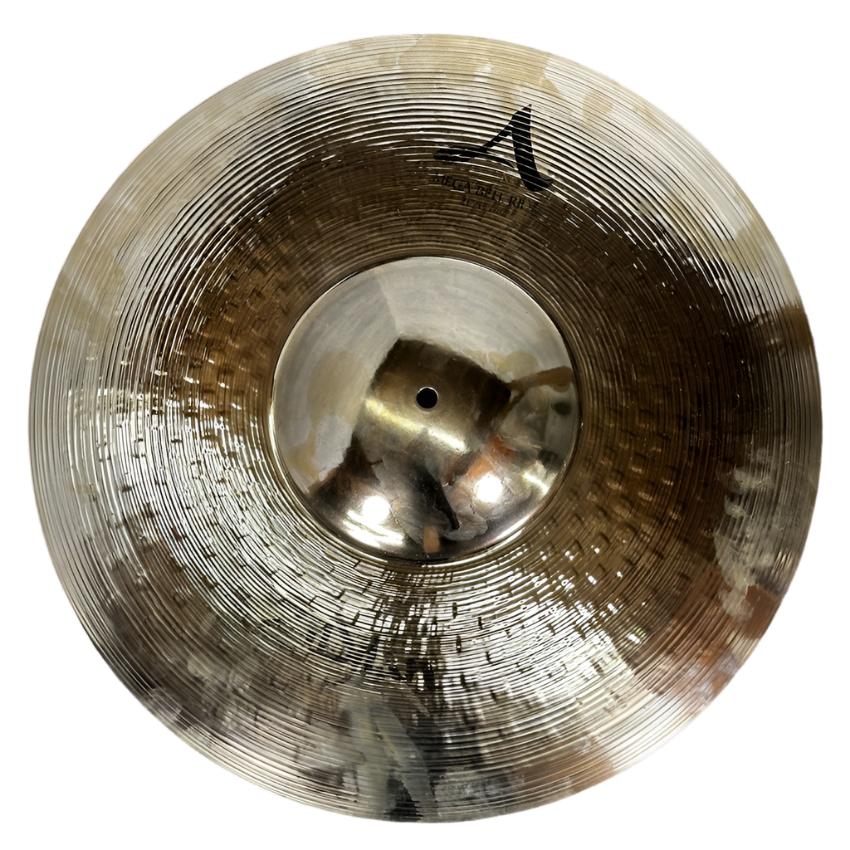 Used Zildjian A Mega Bell Ride Cymbal 21" - Very Good - Drum Center Of Portsmouth