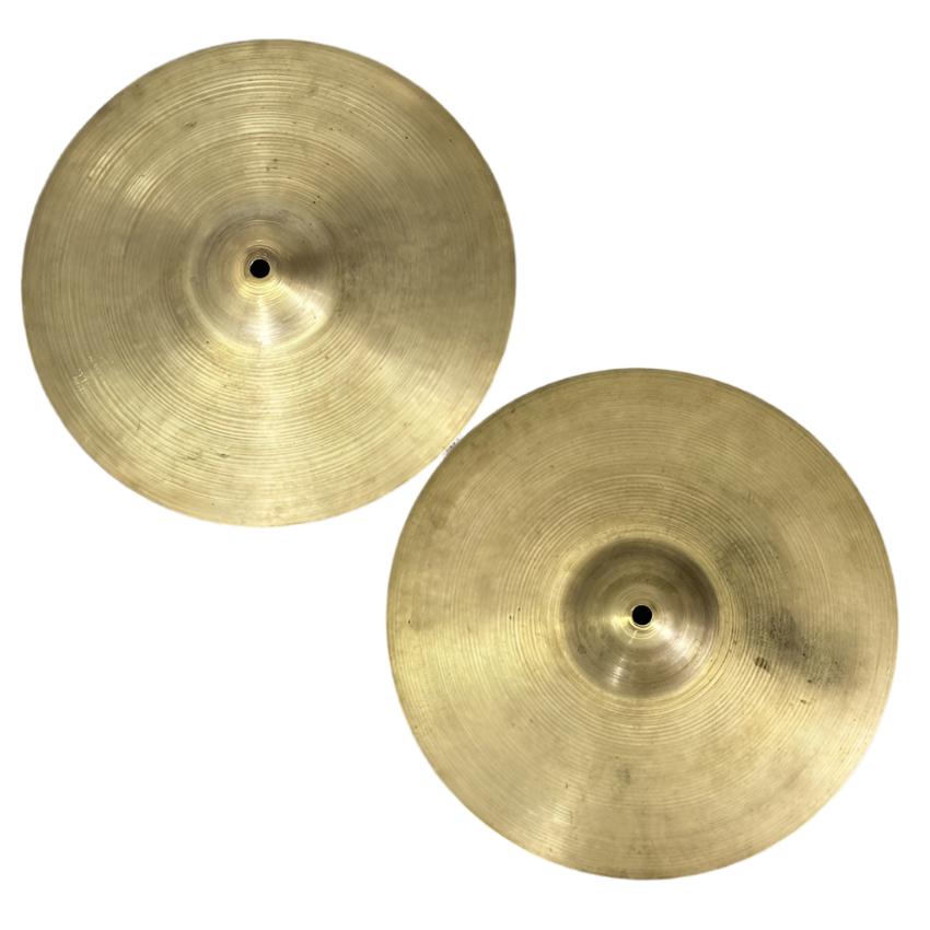 Used Vintage Zildjian A Hi Hat Cymbals 13" 656/704 grams - Very good - Drum Center Of Portsmouth