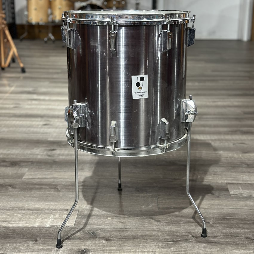 Used Vintage Sonor Performer 6pc Drum Set Chrome - Very Good - Drum Center Of Portsmouth