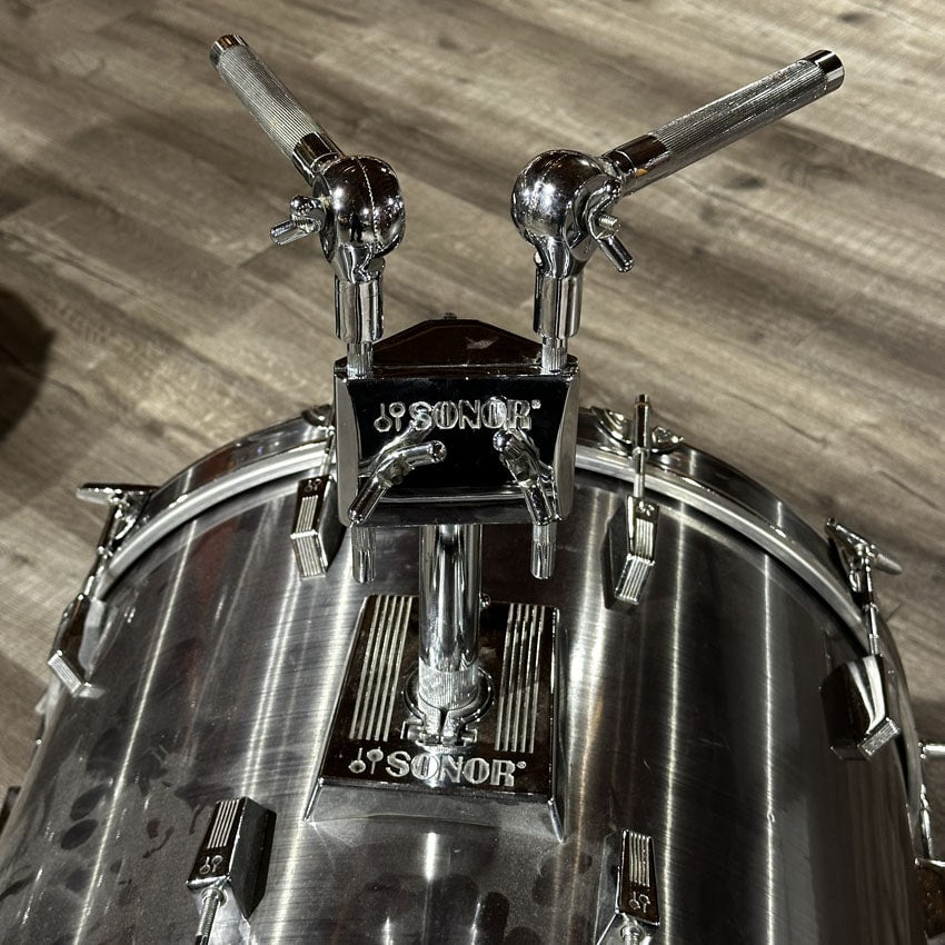 Used Vintage Sonor Performer 6pc Drum Set Chrome - Very Good - Drum Center Of Portsmouth