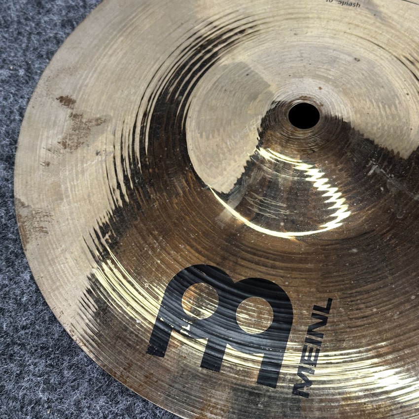 Used Meinl Byzance Brilliant Splash Cymbal 10" - Very Good - Drum Center Of Portsmouth