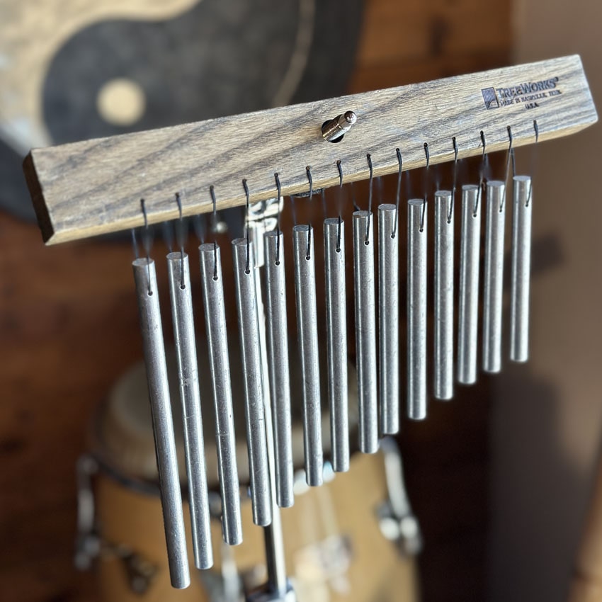 Used TreeWorks 14 Bar Compact Chimes - Good - Drum Center Of Portsmouth