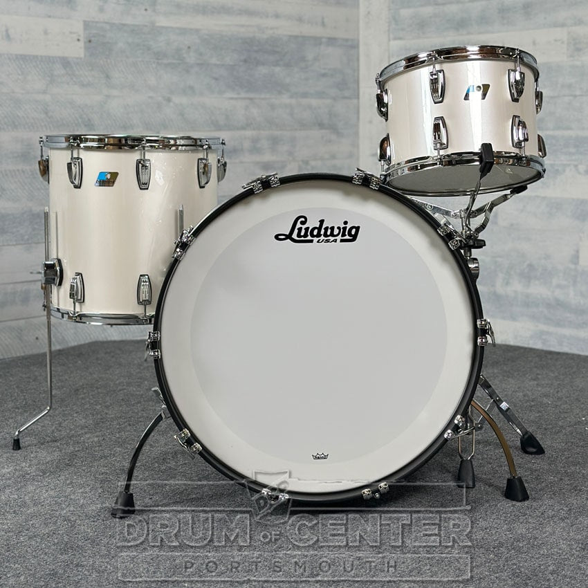 Ludwig Classic Maple Super 70s 3pc Drum Set "Silver Fox" - Drum Center Of Portsmouth