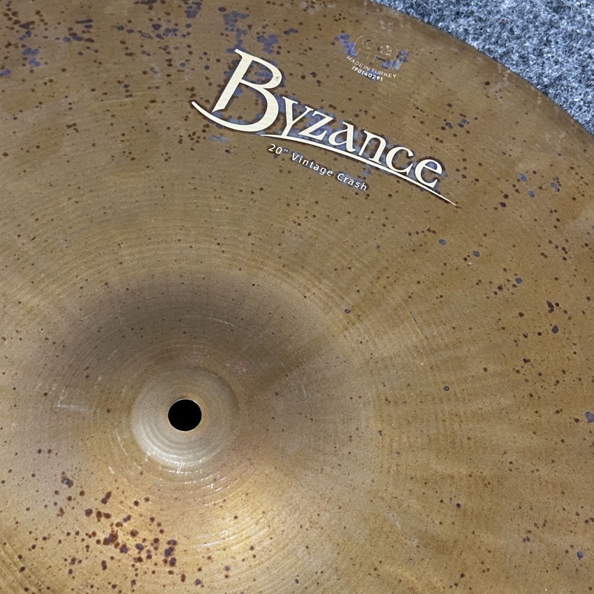 Used Meinl Byzance Vintage Crash Cymbal 20" - Good - Drum Center Of Portsmouth
