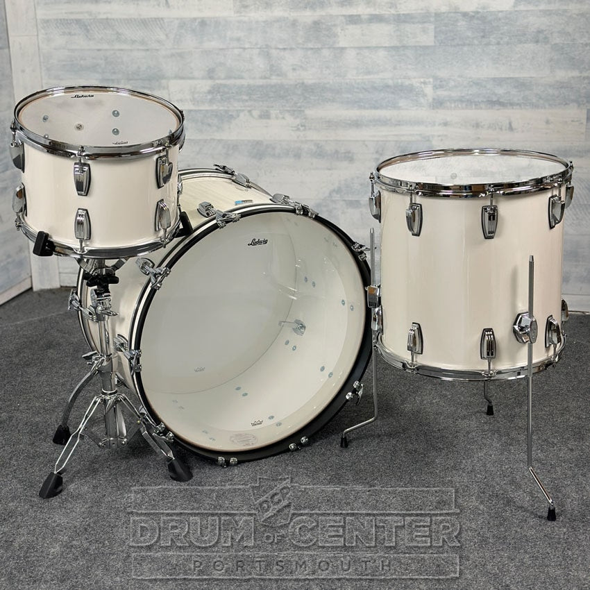 Ludwig Classic Maple Super 70s 3pc Drum Set "Silver Fox" - Drum Center Of Portsmouth