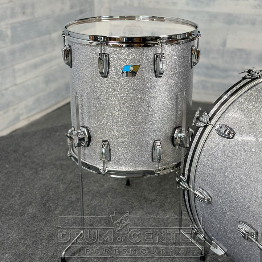 Ludwig Classic Maple Super 70s 3pc Drum Set "Silver Ghost" - Drum Center Of Portsmouth