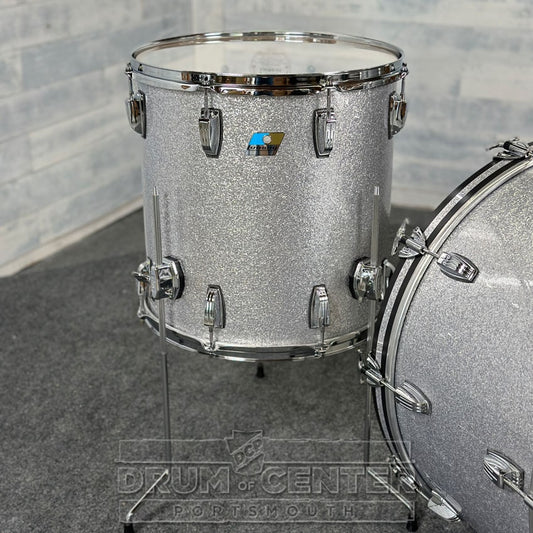 Ludwig Classic Maple Super 70s 3pc Drum Set "Silver Ghost" - Drum Center Of Portsmouth