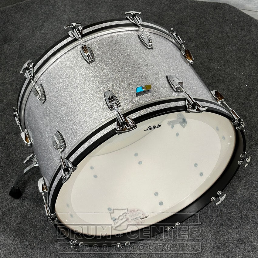 Ludwig Classic Maple Super 70s 3pc Drum Set "Silver Ghost" - Drum Center Of Portsmouth