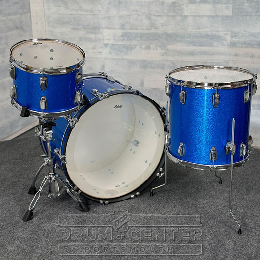 Ludwig Classic Maple Super 70s 3pc Drum Set "Blue Meanie" - Drum Center Of Portsmouth