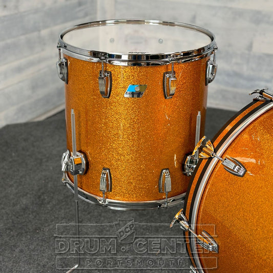 Ludwig Classic Maple Super 70s 3pc Drum Set "Gold Star" - Drum Center Of Portsmouth