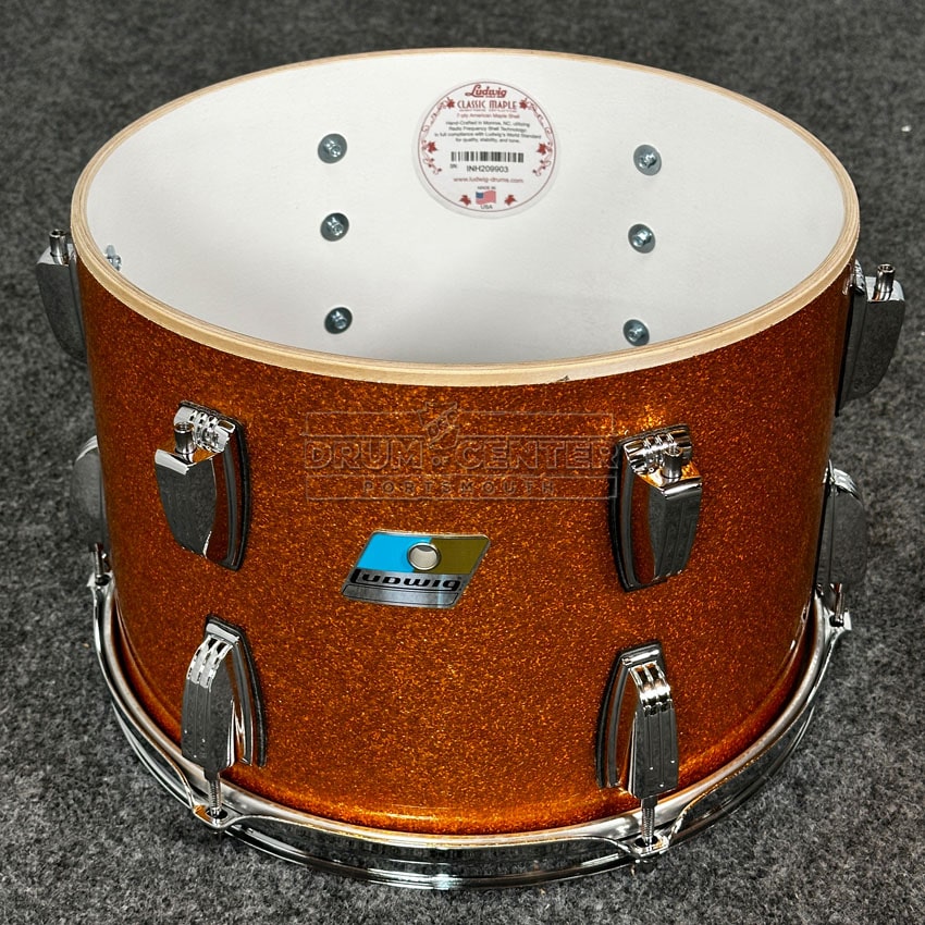 Ludwig Classic Maple Super 70s 3pc Drum Set "Gold Star" - Drum Center Of Portsmouth