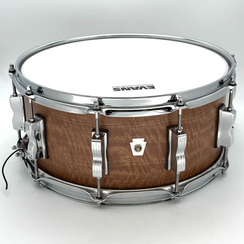 Used Ludwig Neusonic Snare Drum 14x6.5 Satinwood - Very Good - Drum Center Of Portsmouth