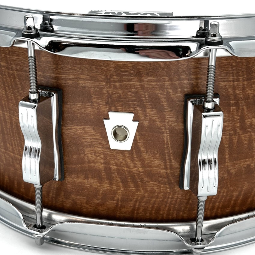 Used Ludwig Neusonic Snare Drum 14x6.5 Satinwood - Very Good - Drum Center Of Portsmouth